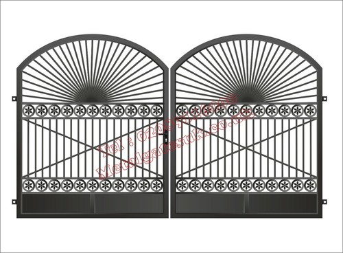 Bespoke gate double entrance - bespoke,