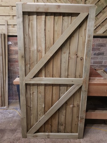 Gate super heavy - duty, timber