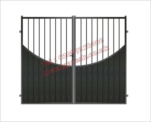 Bespoke gate double entrance - gate,