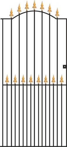 Metal gate garden gates - garden, gates/