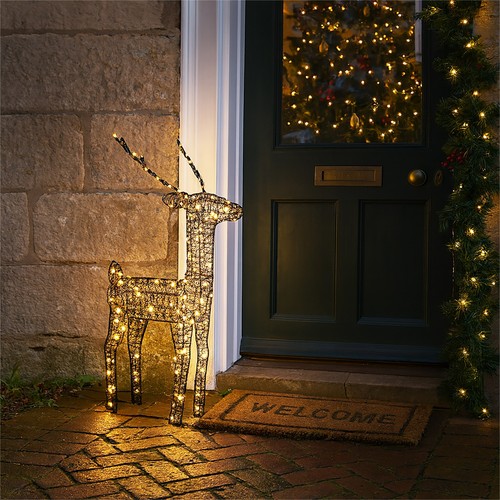 Outdoor christmas led reindeer - christmas,