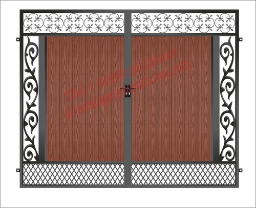 Garden gates double - garden, |