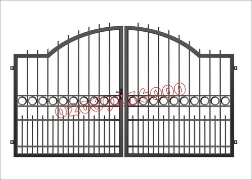 Bespoke gate double entrance - gate,