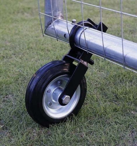 Heavy duty outdoor - gate, wheel