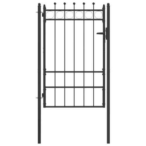 Fence gate horst black - gate, metal
