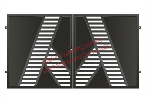 Bespoke gate double entrance - double,