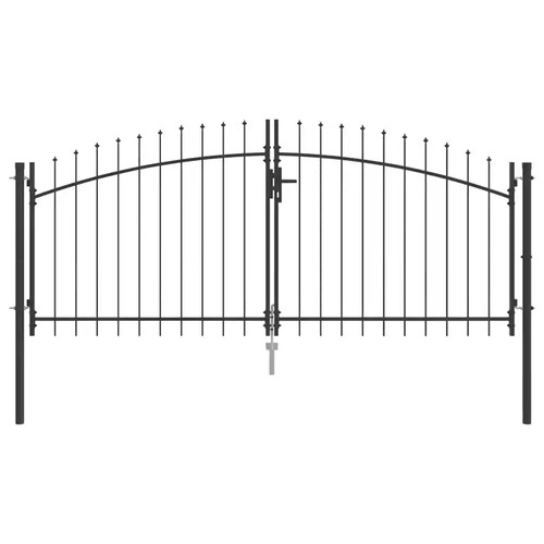 Double door fence gate - gate, with