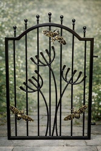 Steel iron metal gate - iron,