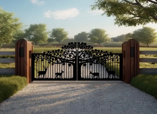 Bespoke garden driveway - garden,