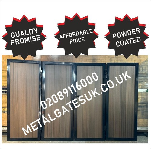 Bifold gates composite wood - composite,
