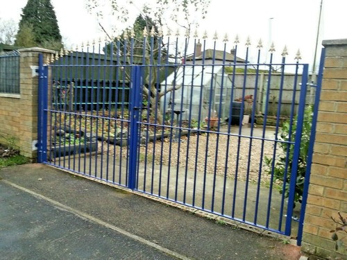 Driveway metal gates - gates, iron