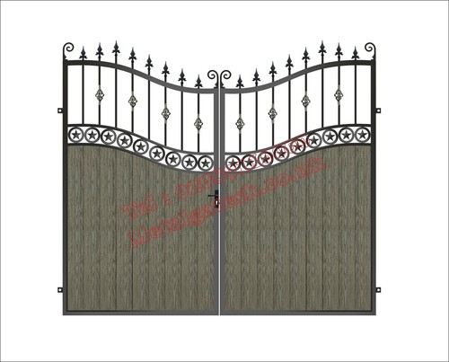 Garden gates double - garden, |