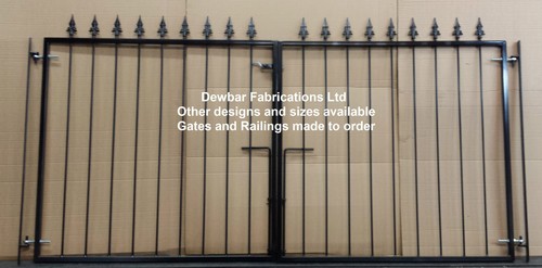 Metal driveway garden - metal, /