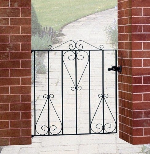Classic metal scroll garden - scroll,