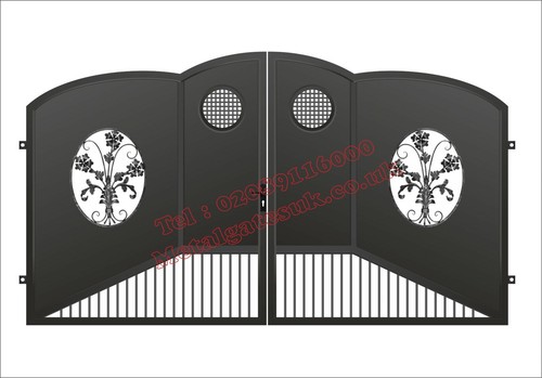 Garden gates double - gates, |