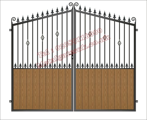 Bespoke gate double - gate,