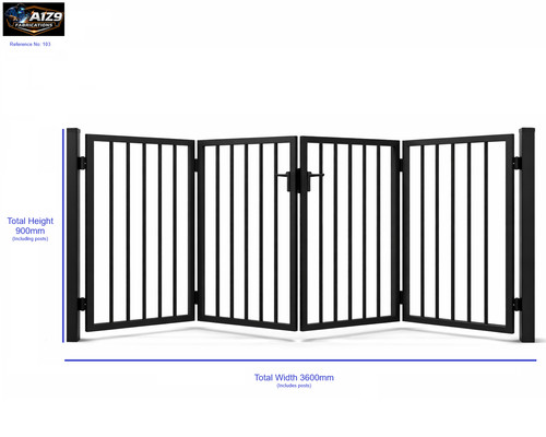 Gates metal gate garden door - gates,