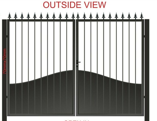 Garden gates double - gates,