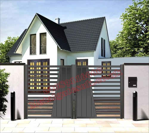 Bespoke gate double entrance - gate, |