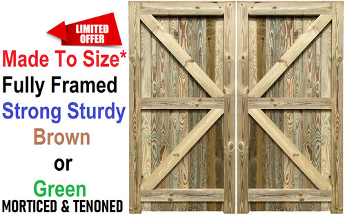 Pressure treated feather edge - treated,